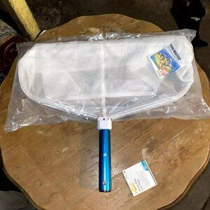 HDX Heavy Duty 19" Leaf Rake For Pools — NEW!